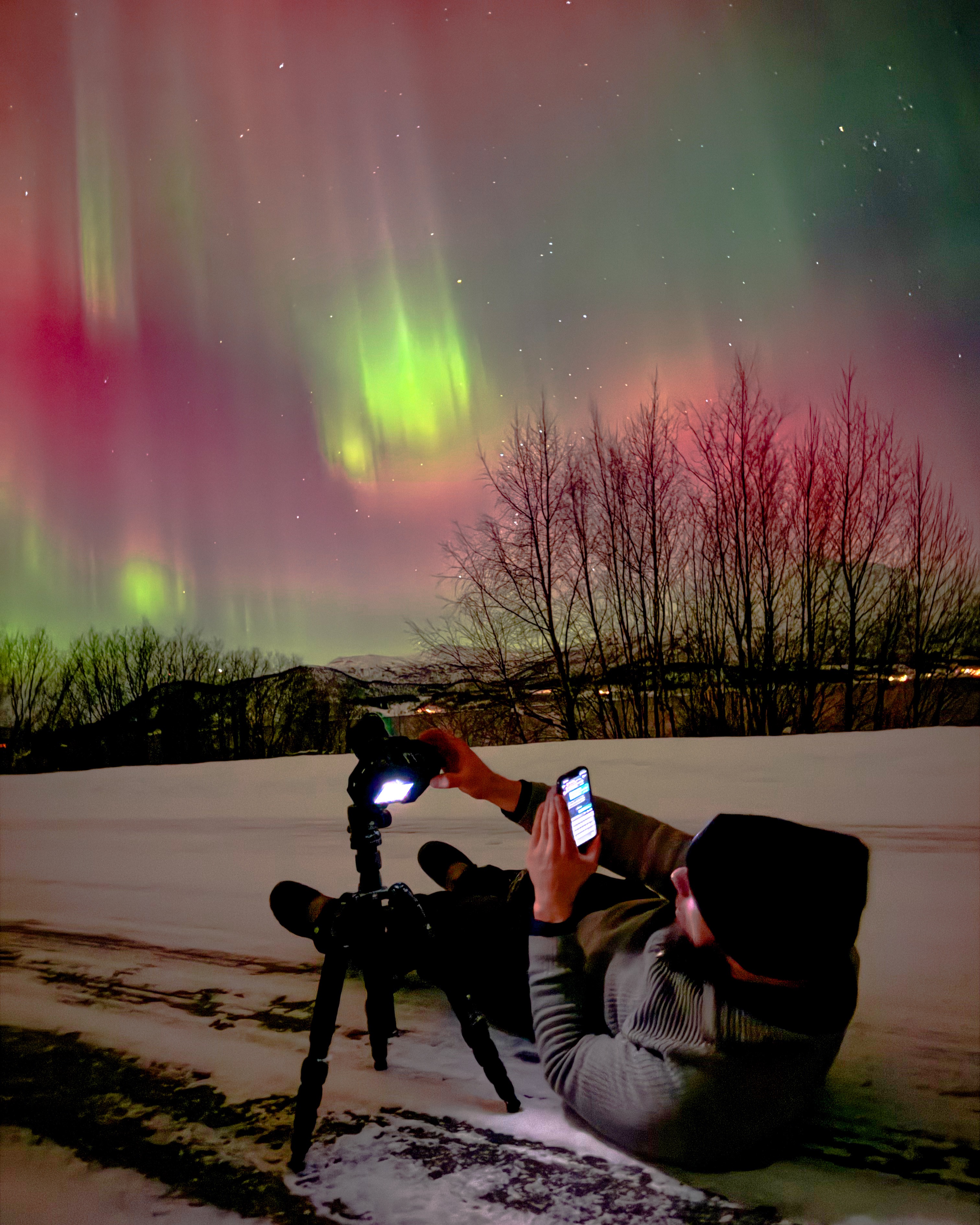 This is a perfect shot by one of our guests — if you took it, please give us a shout-out! ❤️

This is pretty much our natural state when we’re doing what we love.

I should probably post way more on social media during the off-season as well. But truth be told… I enjoy chasing the Northern Lights with you way more than I enjoy posting on social media. 🤣

The exception is our daily posting of the actual tours on our Facebook page — check it out if you’re not there yet. 

That’s actually good fun.

But there are no Auroras during the summer, and somehow picking old pictures just to keep the feed alive feels a bit odd. And spending 5–6 hours making polished Reels and Stories? Well…

With those same 5–6 hours, you could make some pretty great memories with the people you love. Go running. Go hiking. Read a good portion of a good book. Take some photos. Do something you actually enjoy. 😉

But I get it. I really do.

There are a million companies out there, all fighting for the same attention, so of course it makes sense.

So… I’ll keep this short.

Our season starts next Wednesday, September 9th.

We love chasing the Northern Lights.

And you should choose us.

How was that punchline?

Pretty good, right? 😆😂

www.greenlander.no

#northernlights #aurora #auroraborealis #norway #tromsø #landscapephotography